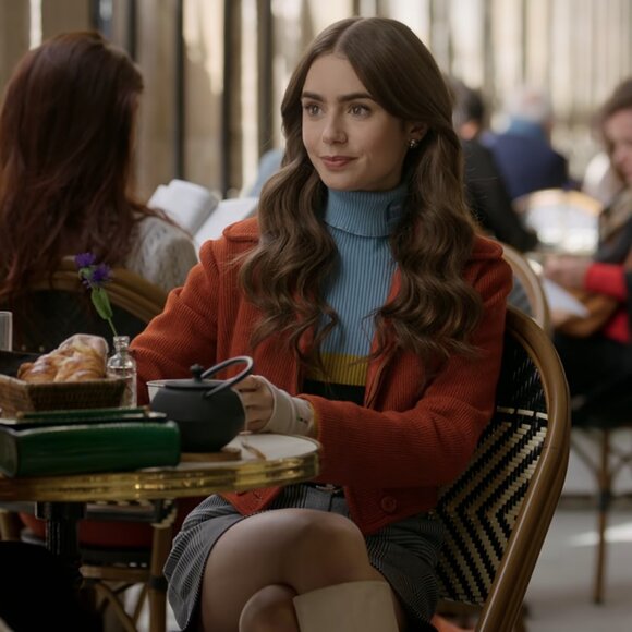 Maje Jadie Belted Houndstooth Mini Skirt EU34 / US2 ASO Emily in Paris - Picture 14 of 14